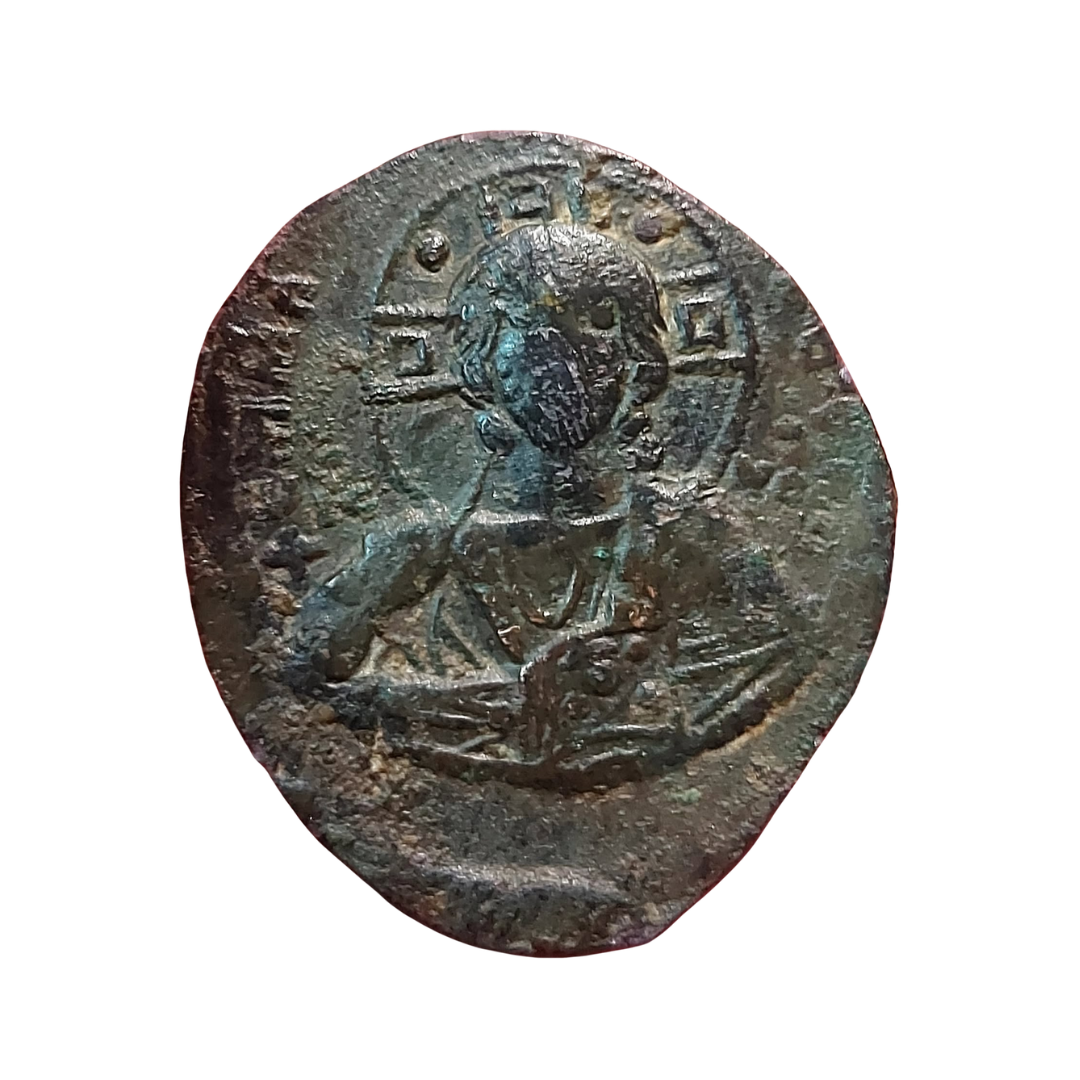 Byzantine Empire AE Follis of Romanos III Argyros (AD 1028–1034)