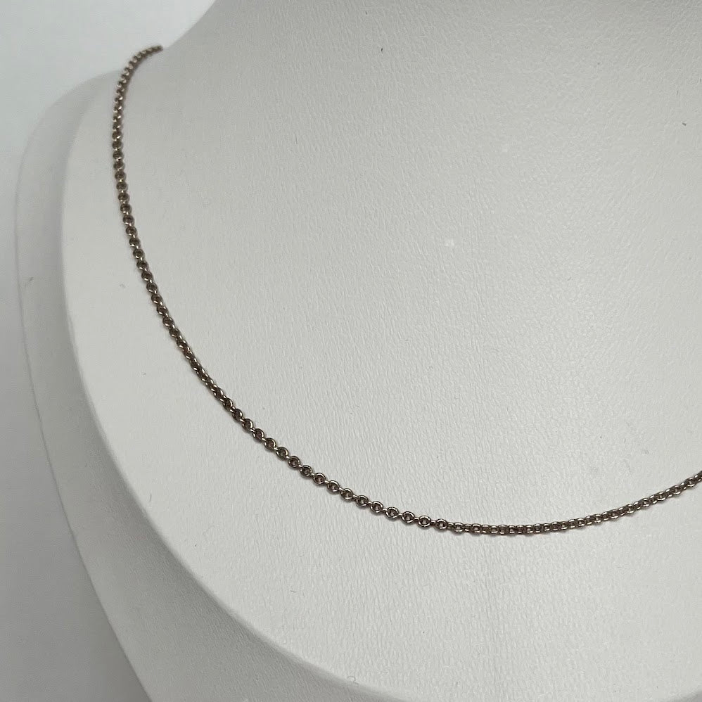 Vintage Authentic Tiffany & Co. 925 Sterling Silver Chain – 18”