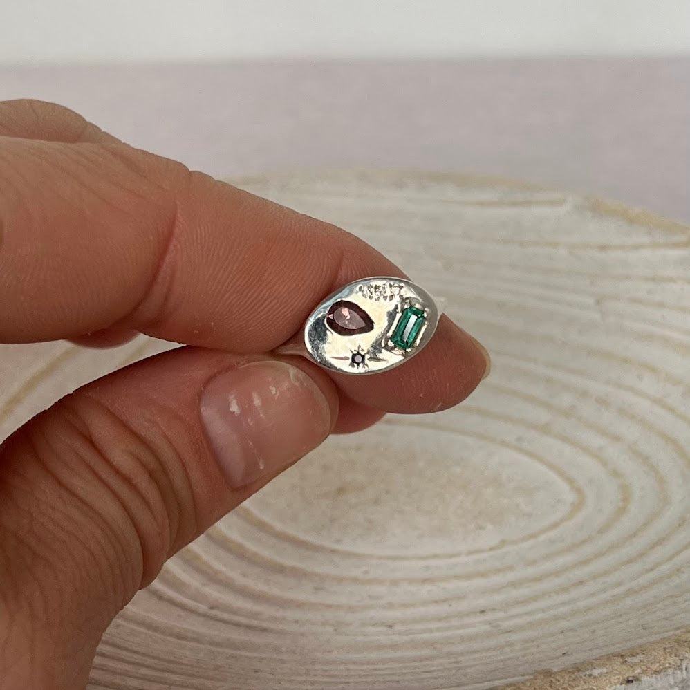Scosha Night Market Sterling Silver Ring (Discontinued)