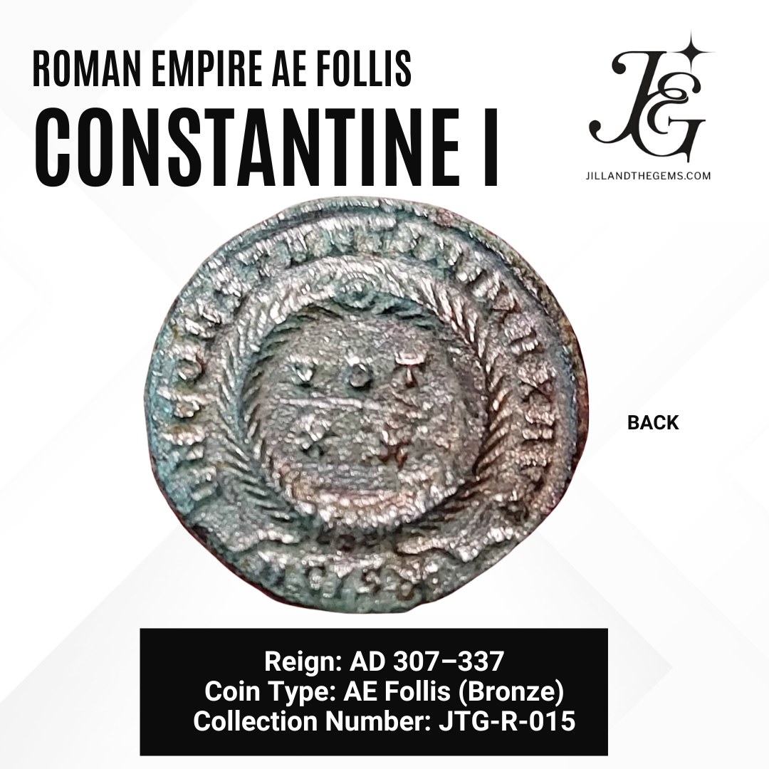 Roman Empire AE Follis of Constantine I (AD 307–337)