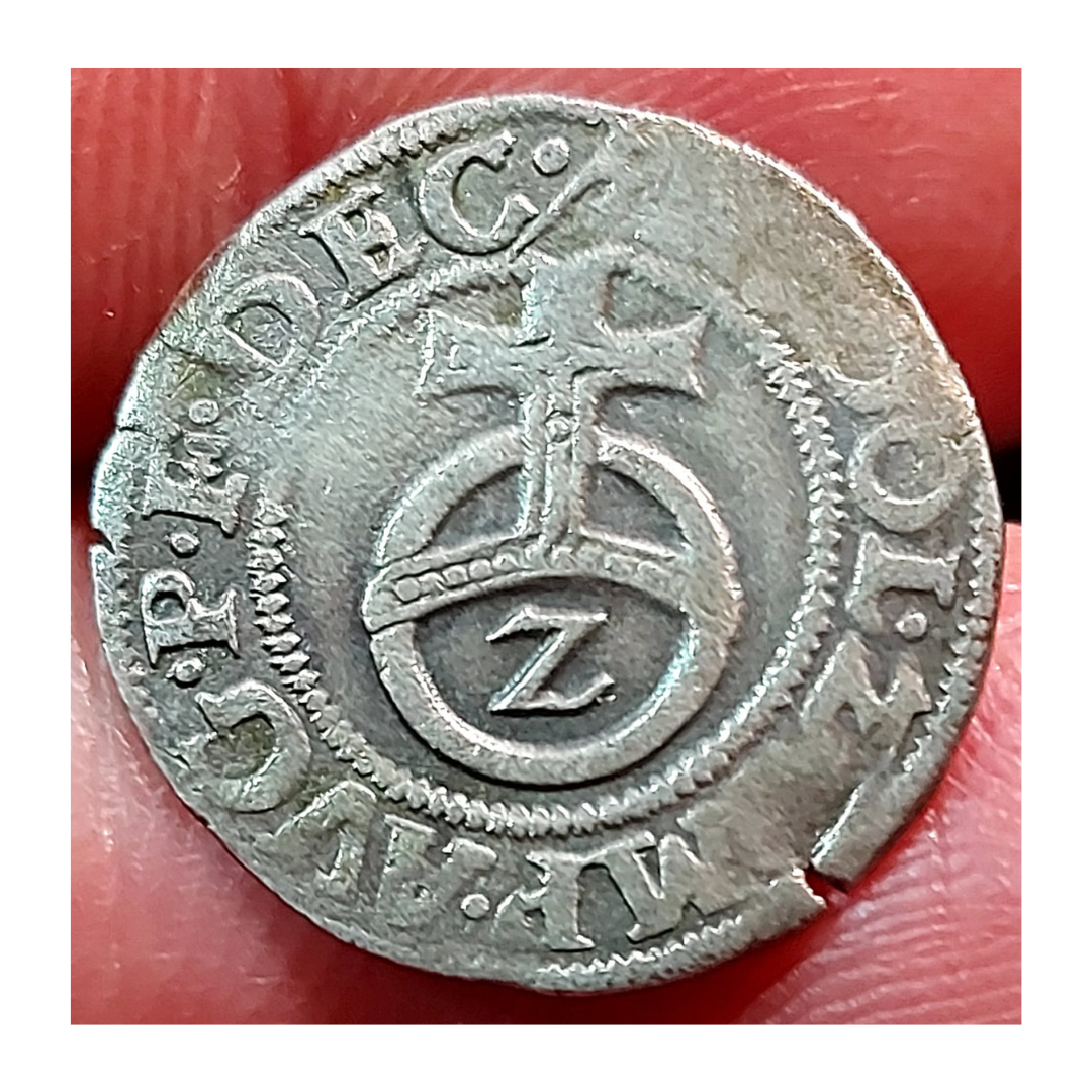 German States Silver 2 Kreuzer of Hanau-Lichtenberg (1588)