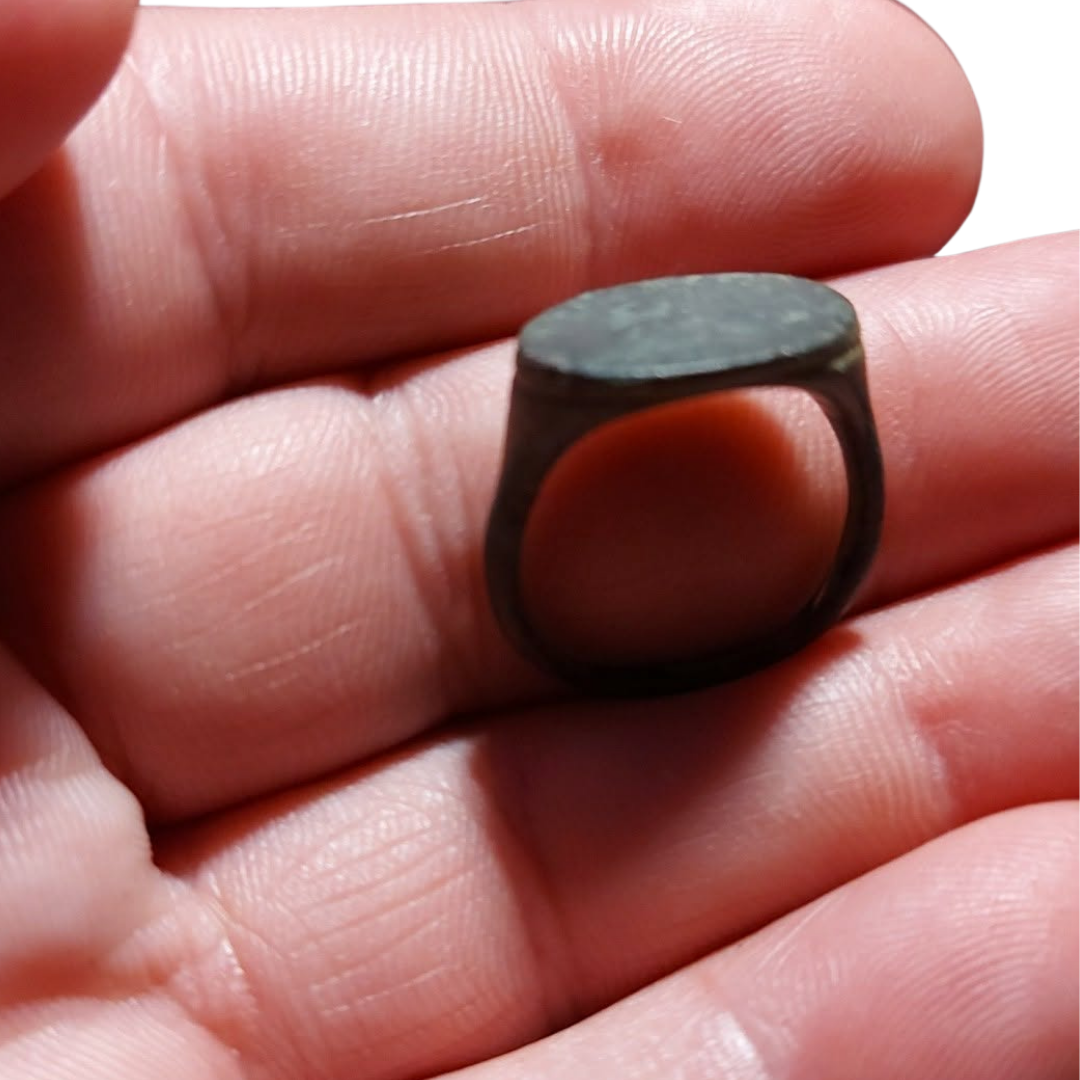 Roman Empire Bronze Signet Ring