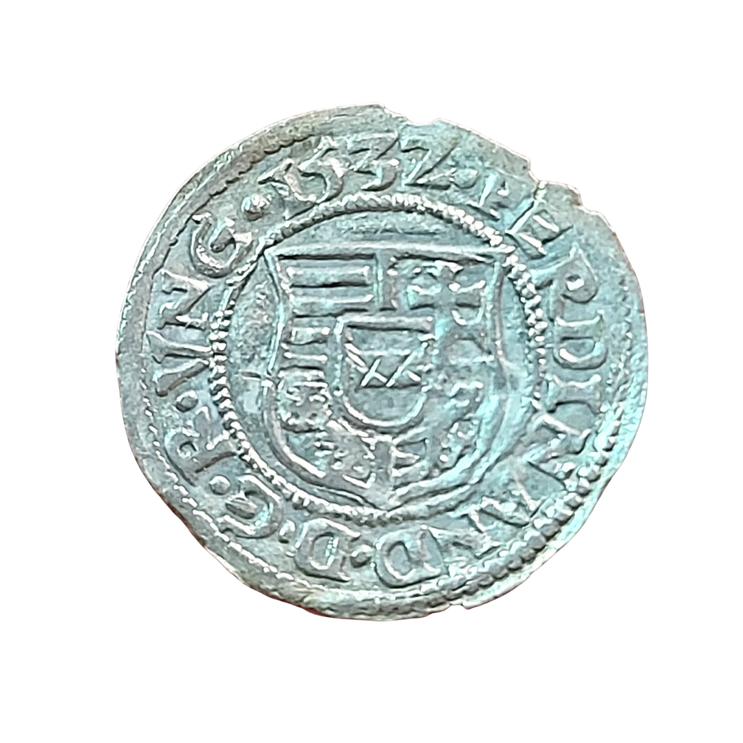 Kingdom of Hungary Silver Denarius of Ferdinand I (AD 1526–1564)