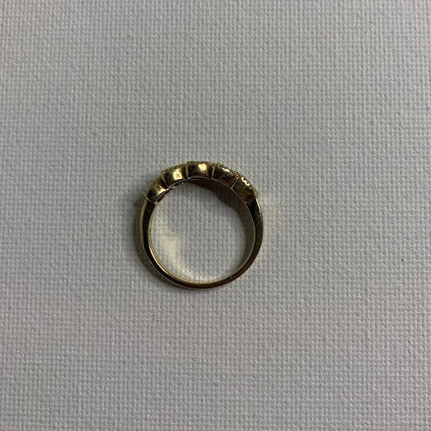 Vintage 10K Gold Multi-Gemstone Ring | 2.59g | Size 7