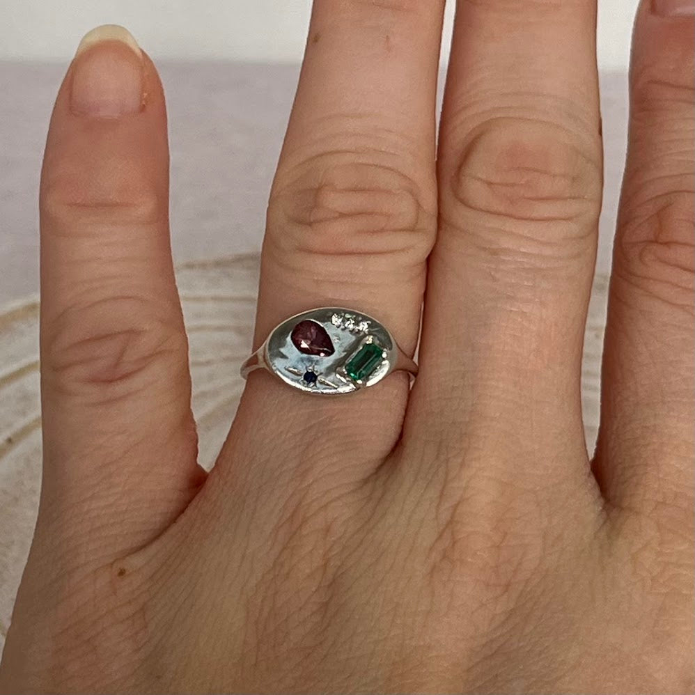 Scosha Night Market Sterling Silver Ring (Discontinued)