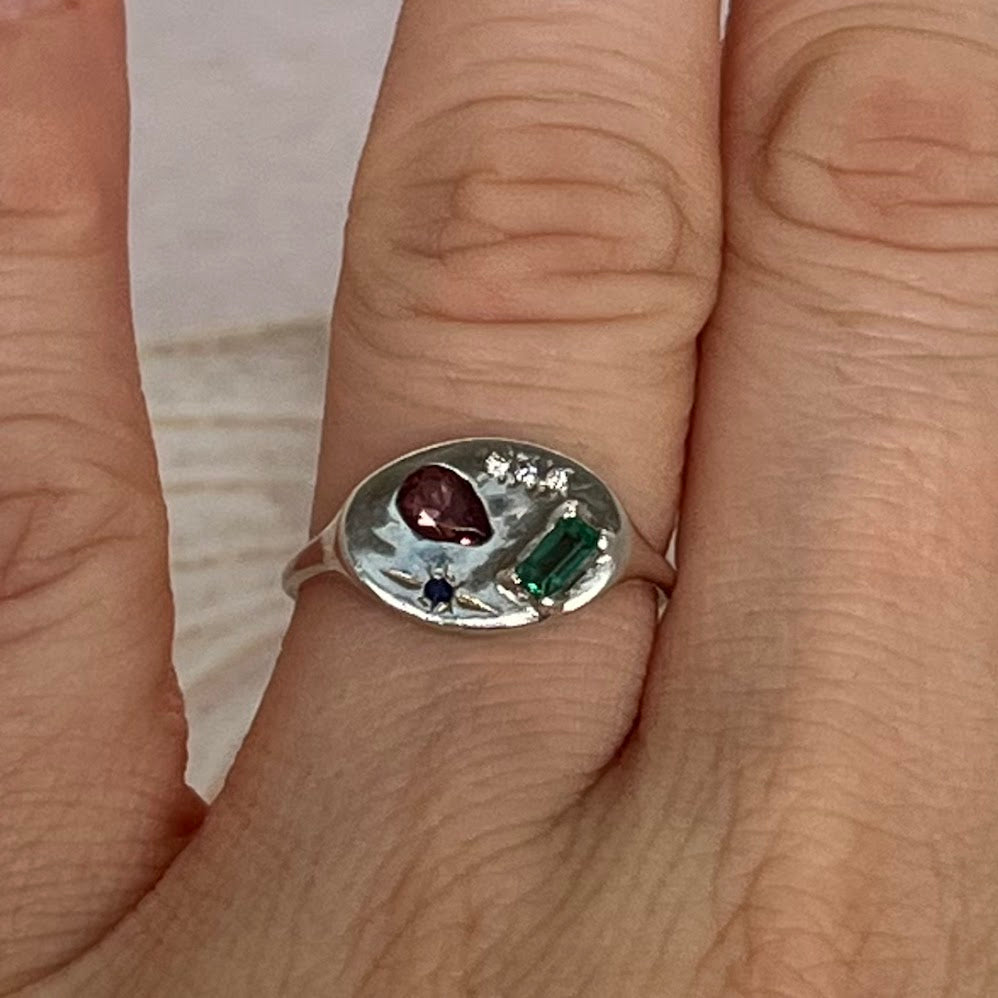 Scosha Night Market Sterling Silver Ring (Discontinued)