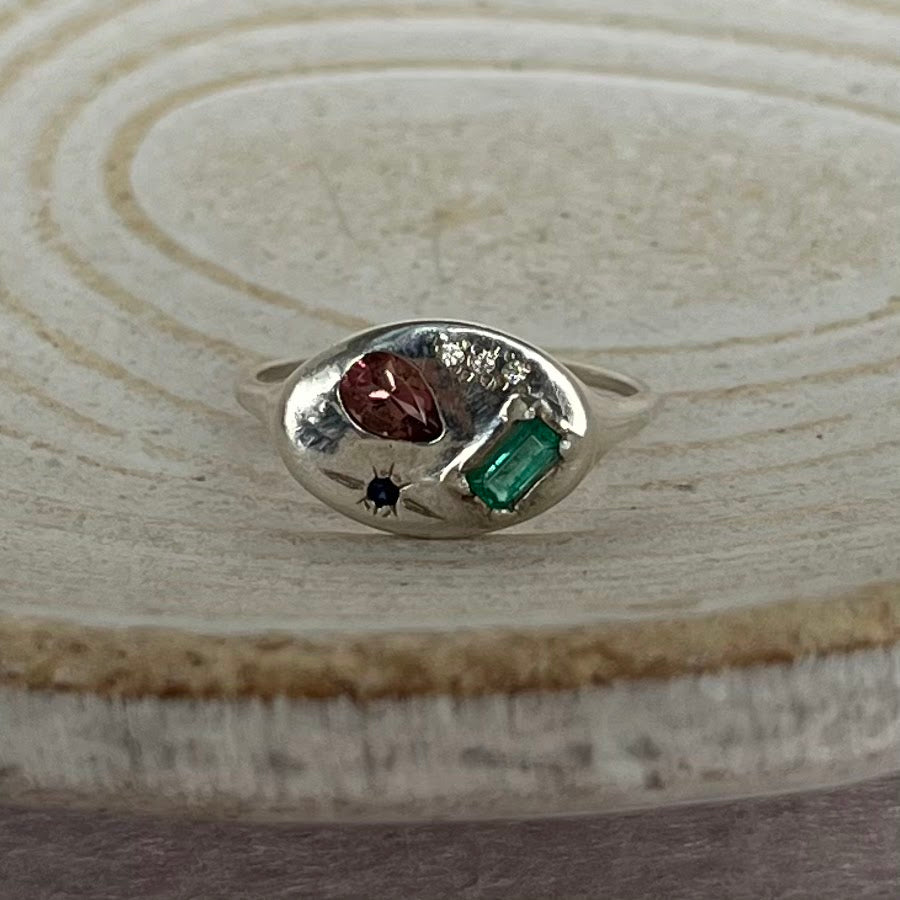 Scosha Night Market Sterling Silver Ring (Discontinued)