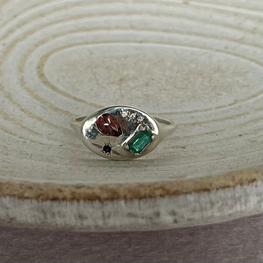Scosha Night Market Sterling Silver Ring (Discontinued)