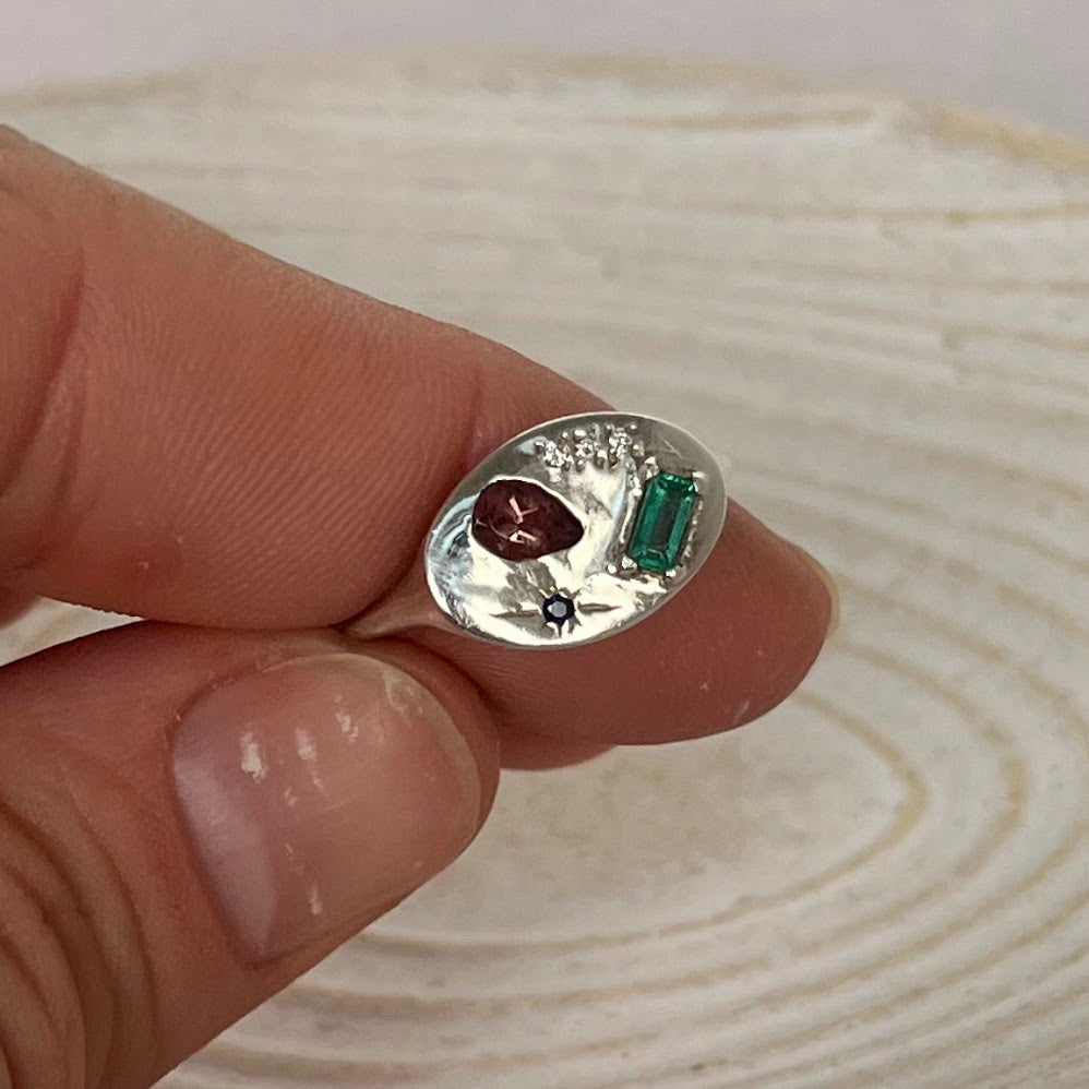 Scosha Night Market Sterling Silver Ring (Discontinued)