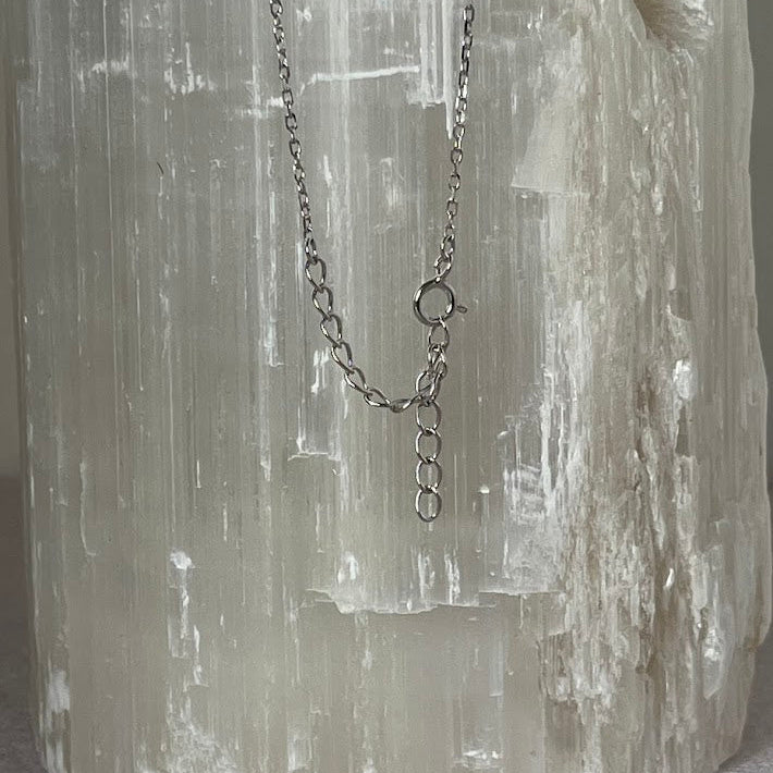 Vintage-Inspired Sterling Silver Hand Charm Necklace